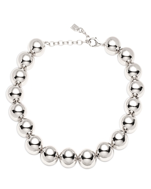 Dannijo Camelia Ball Chain Necklace, 14