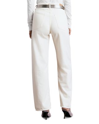Logan Featherweight Mid Rise Wide Leg Jeans