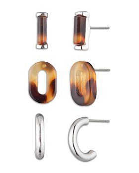 Ralph Lauren - Tort Link Earrings Set