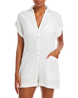 womens romper cover up