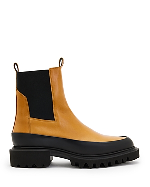 Allsaints Harlee Chelsea Boot In Tan Brown