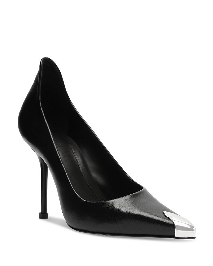 SCHUTZ Women's Amal Pointed Toe Capped High Heel Pumps | Bloomingdale's