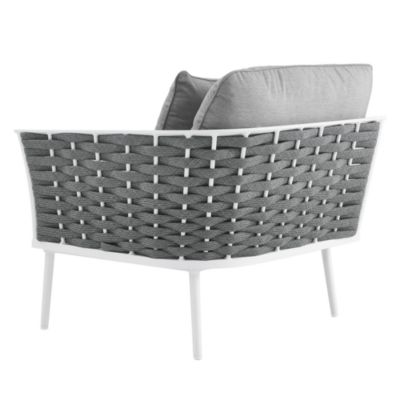 Stance Outdoor Patio Aluminum Right-Facing Armchair
