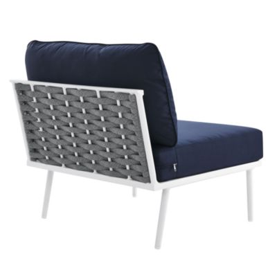 Stance Outdoor Patio Aluminum Armless Chair