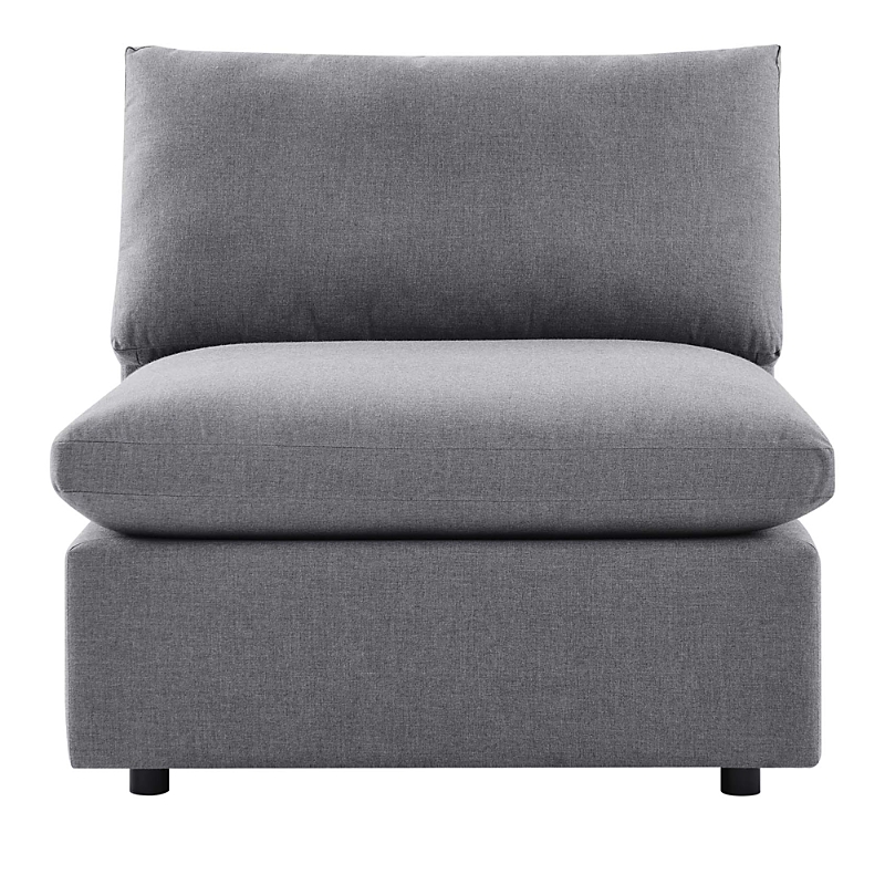 Modway Commix Sunbrella Outdoor Patio Armless Chair in White