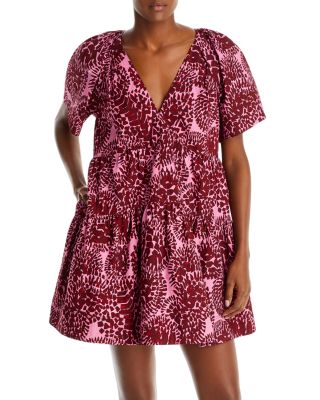 A.L.C. Camila Cotton Printed Mini Dress | Bloomingdale's