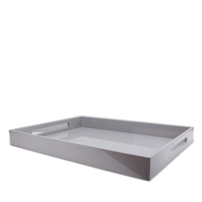 22" x 16" Carbon Lacquer Tray