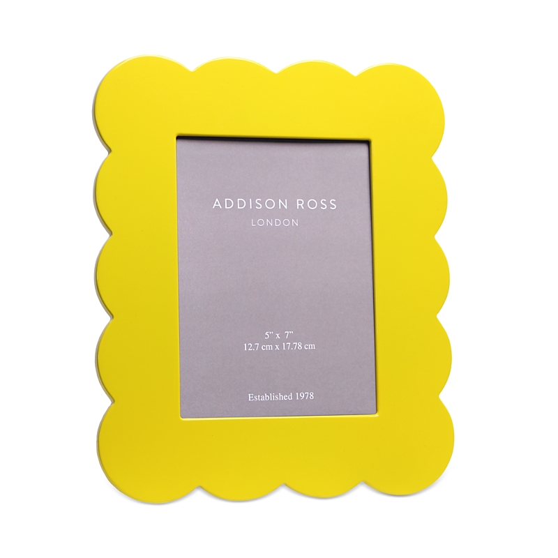 Addison Ross Lacquer Frame, 5 X 7 In Yellow