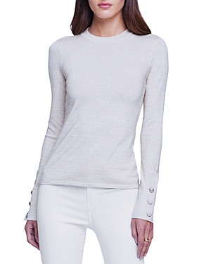 L'Agence Ayan Crewneck Pullover Sweater