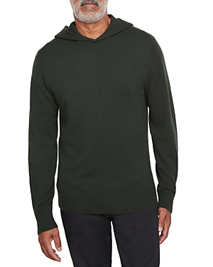 Vince Jersey Stitch Pullover Hoodie In Hunter