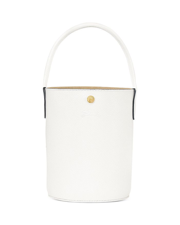 Longchamp - &Eacute;pure Leather Bucket Bag