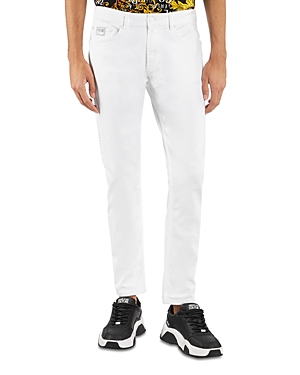 Shop Versace Jeans Couture White Skinny Jeans