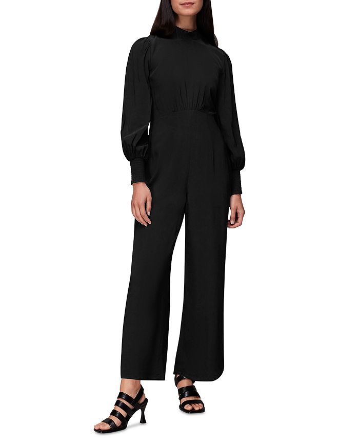 Whistles Shirred Bodice Jumpsuit | Bloomingdale's