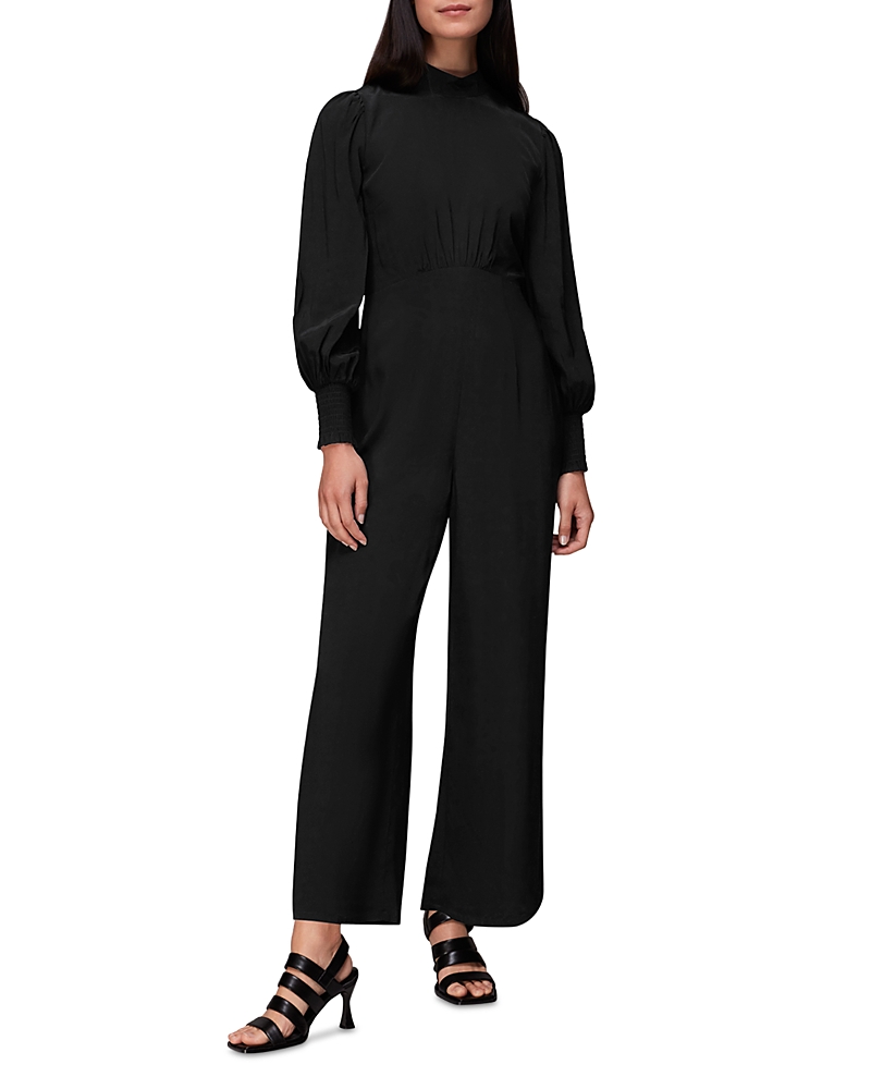 Whistles Shirred Bodice Jumpsuit