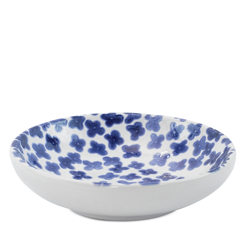 Vietri Viva Santorini Flower Condiment Bowl In Blue