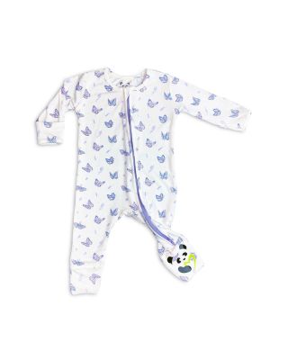 Bellabu Bear - Girls' Butterfly Printed Coverall - Baby