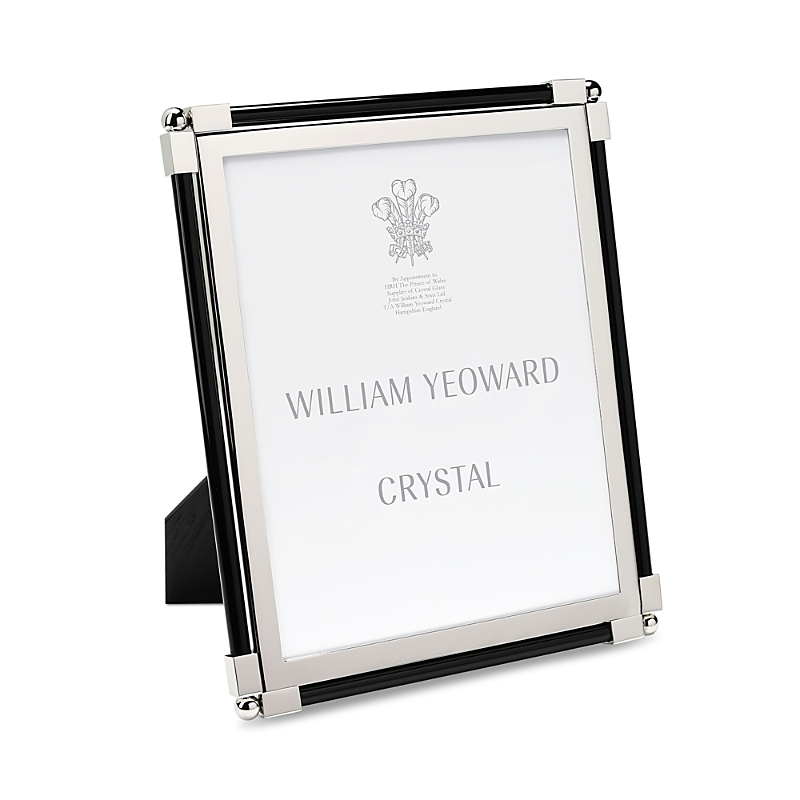 William Yeoward Crystal New Classic Black Frame, 8 X 10 In Black