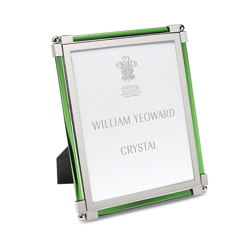 William Yeoward Crystal New Classic Green Frame, 8 X 10 In Green