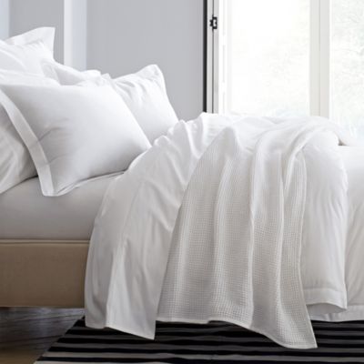 Waffle Organic Cotton Bed Blanket, Full/Queen