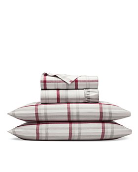 Boll & Branch - Flannel Heathered Plaid Bedding Collection