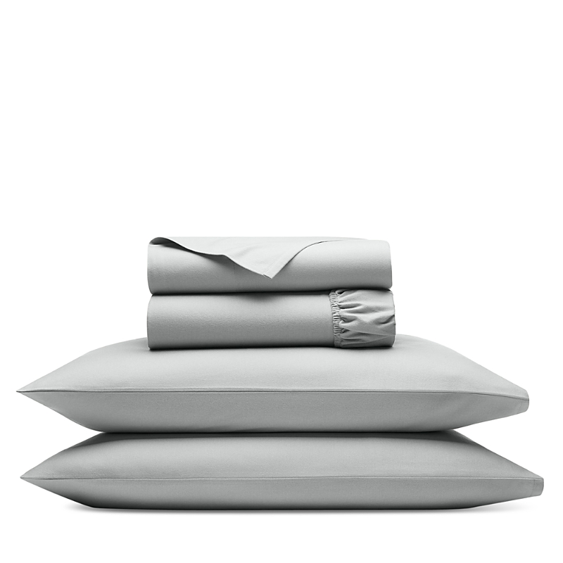 Boll & Branch Flannel Sheet Set, King In Gray