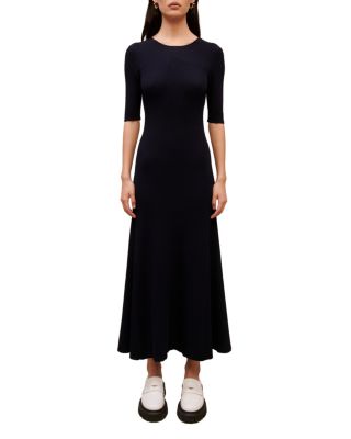 Maje - Rolora Cutout Back Maxi Dress