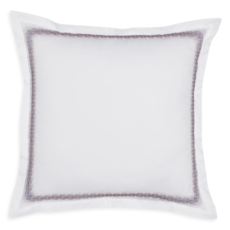 Amalia Home Collection Arcada Euro Sham - Exclusive In White/greige
