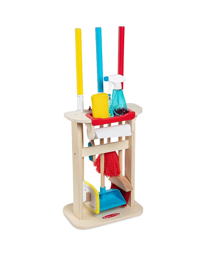 Melissa Doug Deluxe Sparkle Shine Cleaning Play Set Ages 3