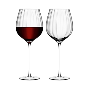 Lsa Aurelia Red Wine Glass, Set Of 2 In Clear