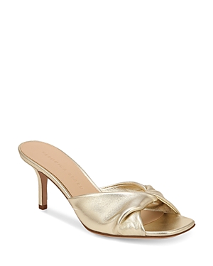 VERONICA BEARD WOMEN'S MELLI SLIP ON HIGH HEEL SANDALS