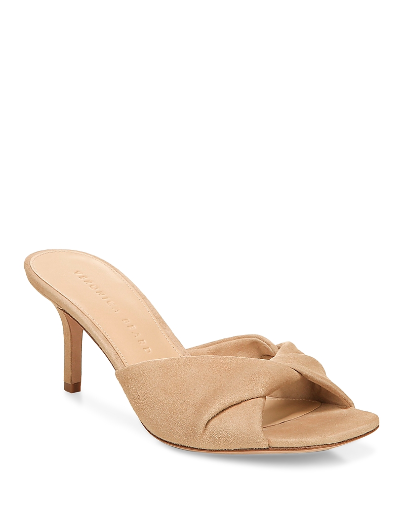 VERONICA BEARD WOMEN'S MELLI SLIP ON HIGH HEEL SANDALS
