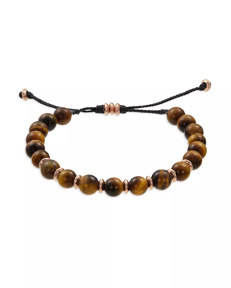 Link Up Tiger's Eye Beaded Bracelet