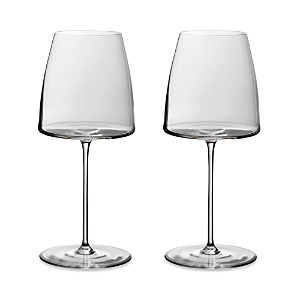 Villeroy & Boch Metro Chic White Wine Glasses, Set Of 2 In Clear