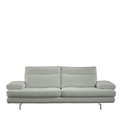 Sabrina Fabric Sofa, Metal Legs
