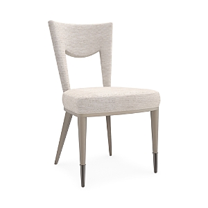 Caracole Strata Side Chair In Cream