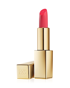 Shop Estée Lauder Pure Color Creme Lipstick In Defiant Coral