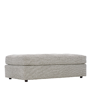 Bloomingdale's Mulholland Cocktail Ottoman In Gray
