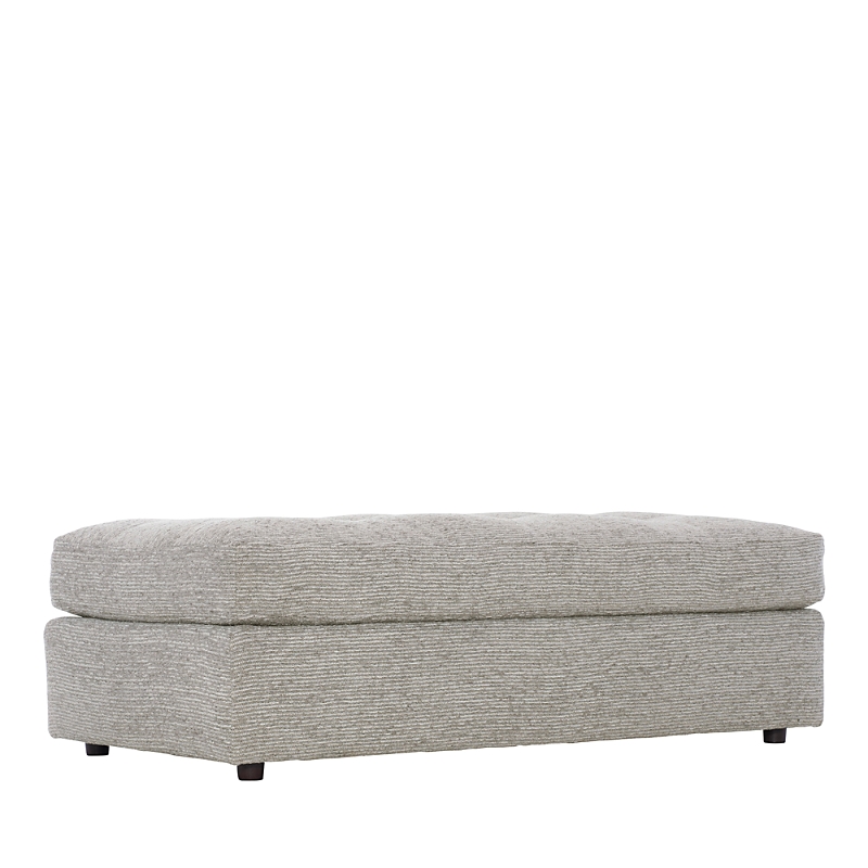 Bernhardt Bloomingdale's Mulholland Cocktail Ottoman In Gray