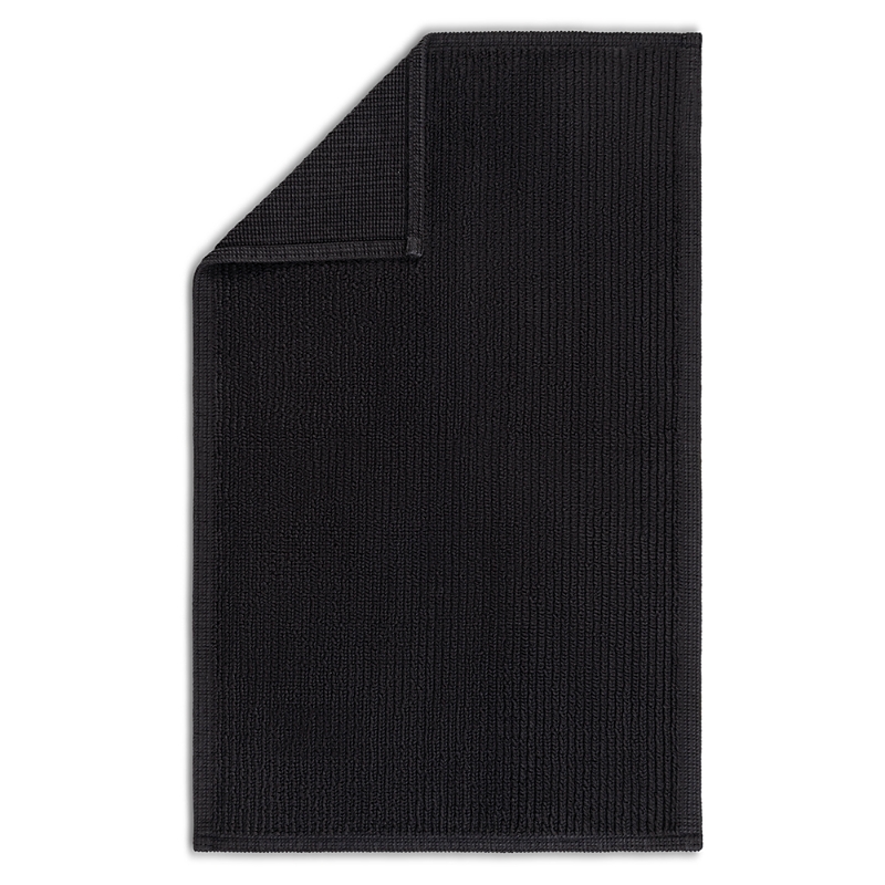 Matouk Francisco Large Bath Rug, 24 X 40 In Carbon