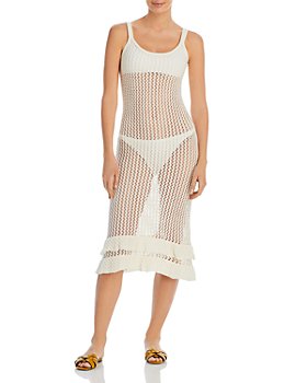 Capittana - Crochet Midi Dress Swim Cover-Up