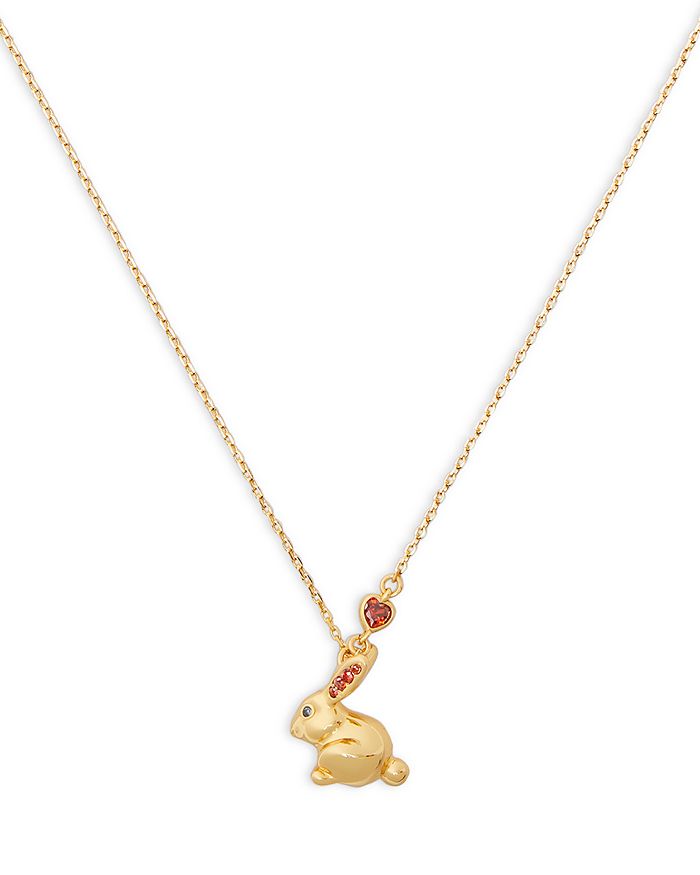 Kate spade sales bunny necklace