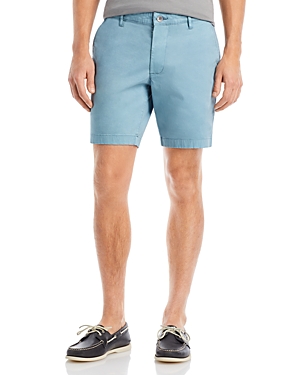 Ag Wanderer 8.5 Stretch Cotton Shorts In Sulfur Calm Sea