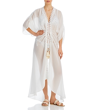 Shop Ramy Brook Raelynn Dress Swim Cover-up In White