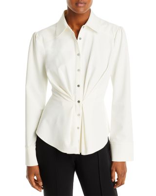 Ruched front shirt online