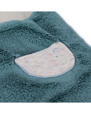 Baby GUND Oh So Snuggly Hippo Plush Hooded Baby Blanket Wrap for Newborns, 26"
