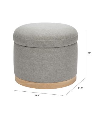 Naka Performance Upholstered Storage Ottoman