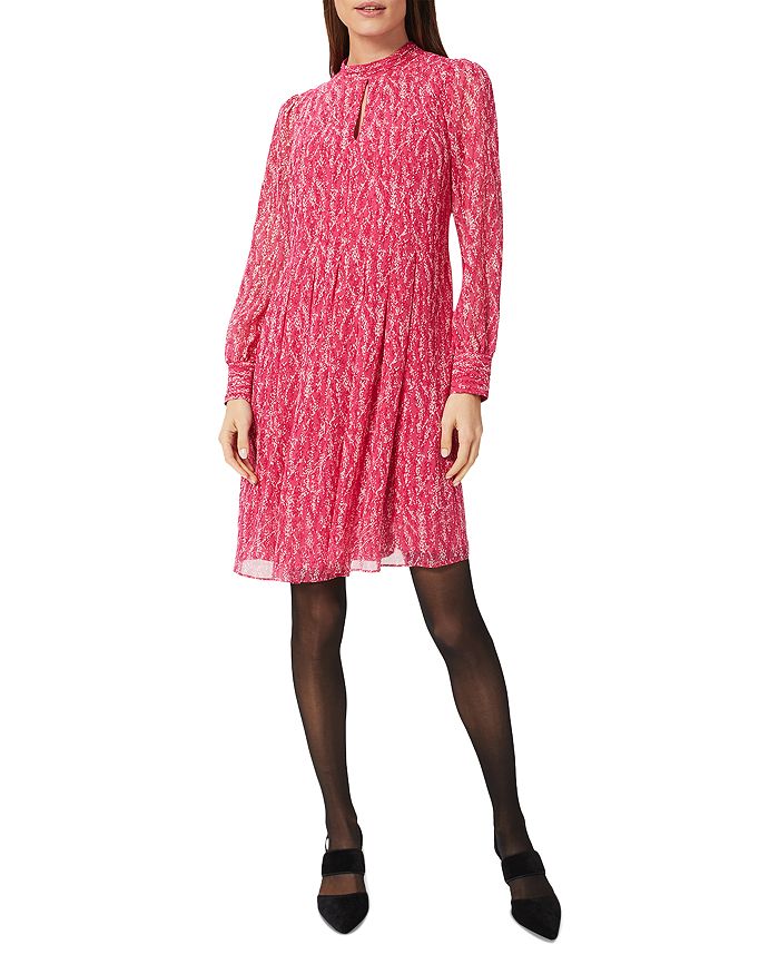 HOBBS LONDON Dominica Pleated Waist Dress Bloomingdale's