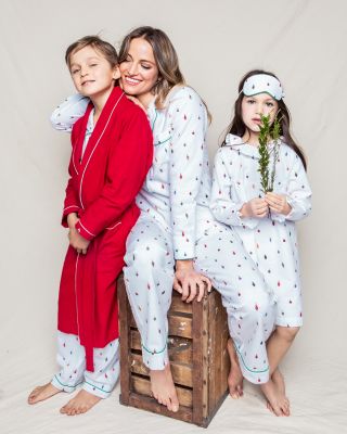 Petite Plume - Flannel Matching Family Robes & Pajama Sets