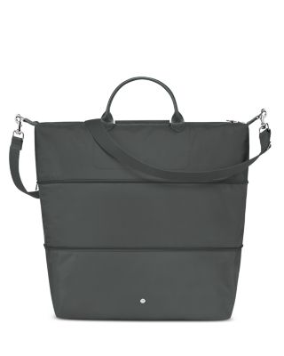 Le Pliage Green Expandable Travel Duffel Nylon Weekender