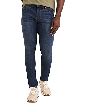 Shop Madewell Athletic Slim Jeans Coolmax Denim In Leeward Wash